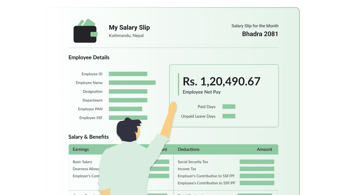 Generate Salary Slip or Certificate