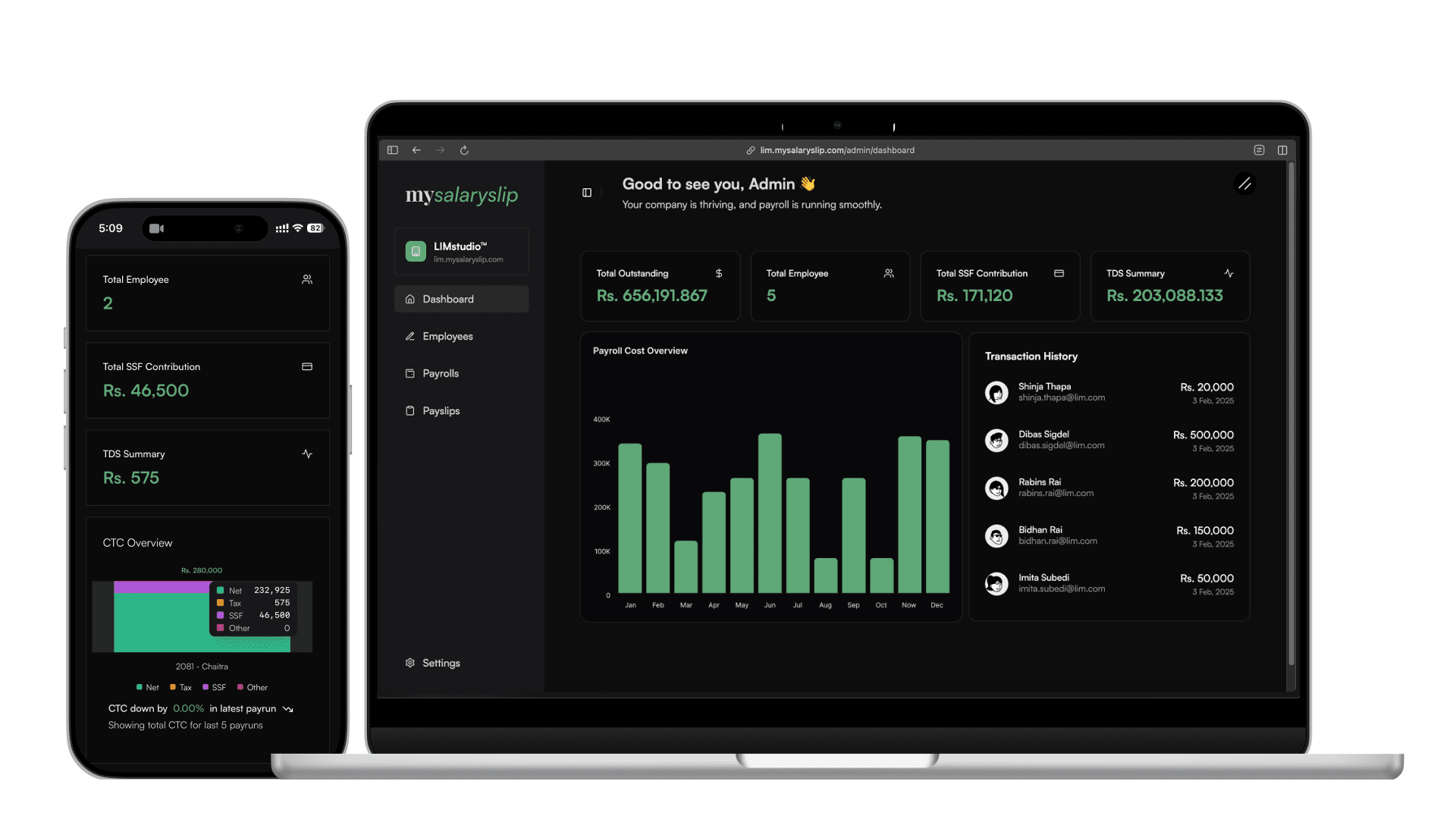 MySalarySlip Payroll Tools